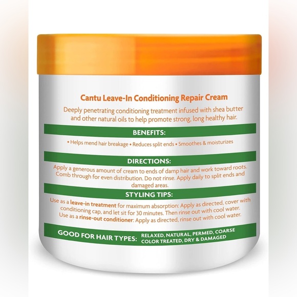 Cantu Shea Butter Leave-In Conditioning Repair Cream - Picture 2 of 2